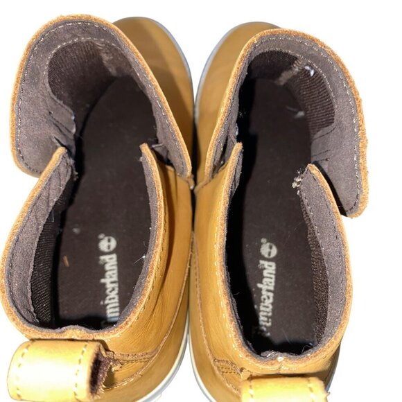 Timberland Women's Skyla Bay nubuck leather Pull on Wheat Boots Style A448T sz 9 - Picture 6 of 13